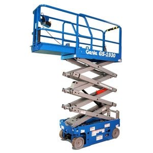 Scissor Lift – 19 Ft Platform Reach